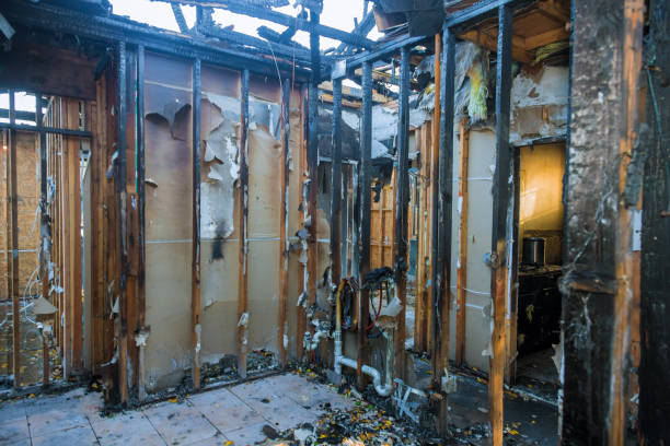 Professional Firefighting Water Removal technician working in High Bridge, WA